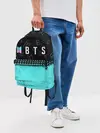 Рюкзак джинсовый / BTS / БТС
