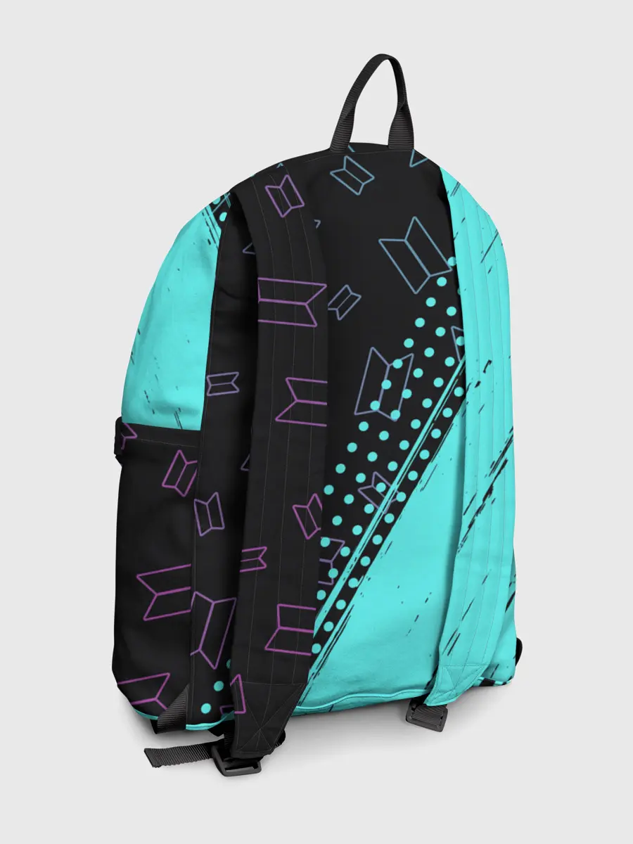 Рюкзак джинсовый / BTS / БТС