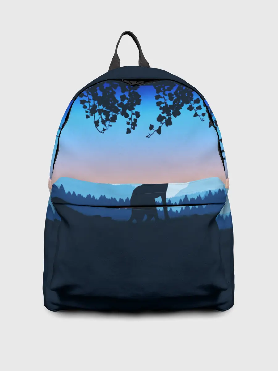 Рюкзак джинсовый / WOLF