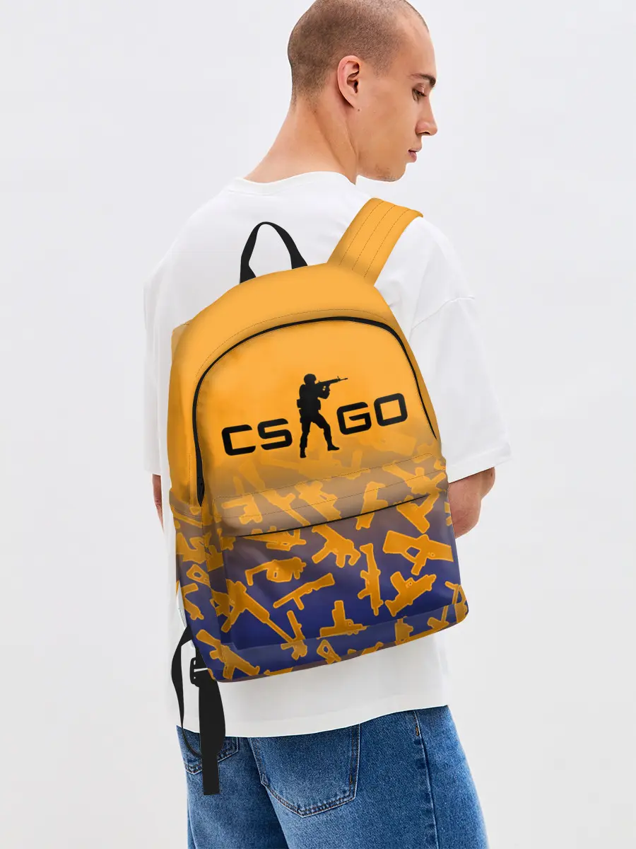 Рюкзак джинсовый / CS GO | КС ГО