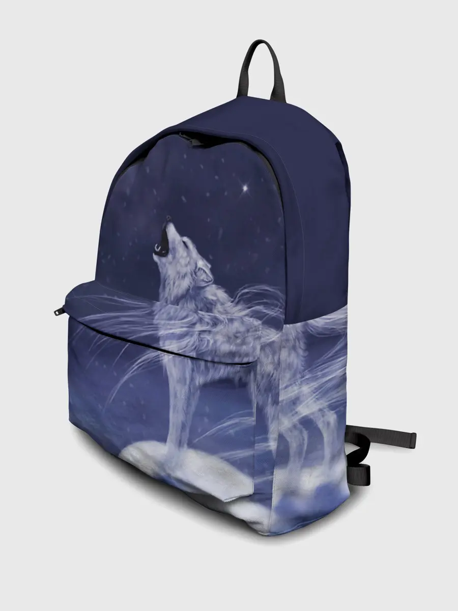 Рюкзак джинсовый / WOLF WHITE