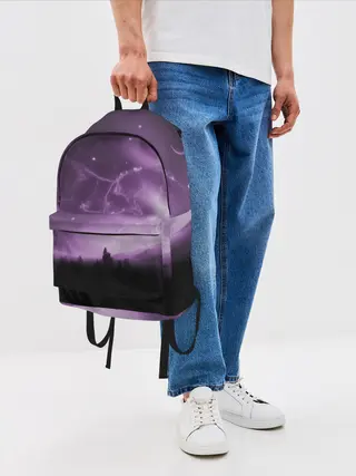 Рюкзак джинсовый / ВОЛКИ СОЗВЕЗДИЯ