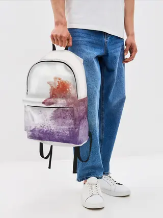 Рюкзак джинсовый / ВОЛК