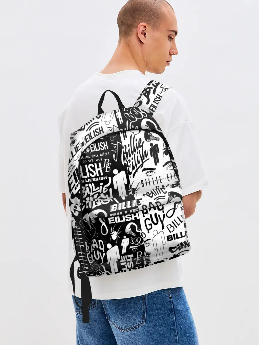 Рюкзак джинсовый / BILLIE EILISH | БИЛЛИ АЙЛИШ