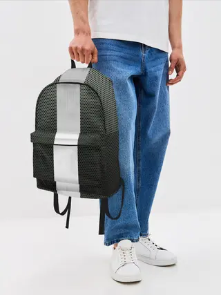 Рюкзак джинсовый / Карбоновый занавес
