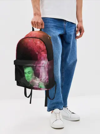 Рюкзак джинсовый / ПРИШЕЛЕЦ