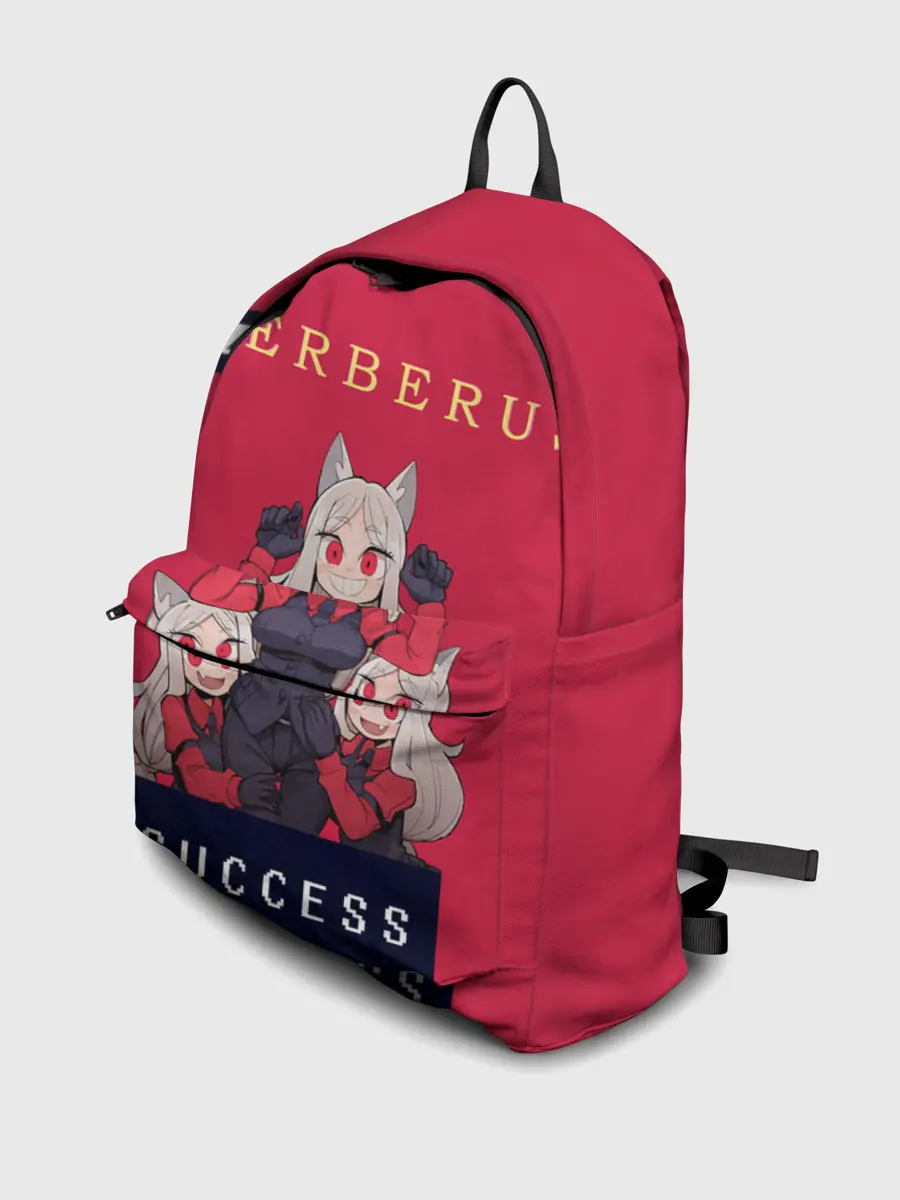 Рюкзак джинсовый / Helltaker: CERBERUS