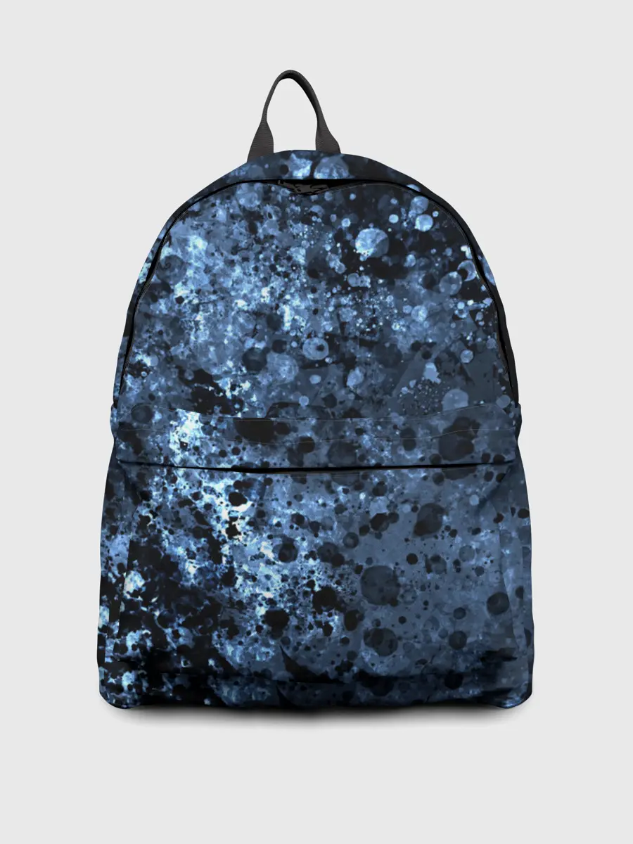 Рюкзак джинсовый / абстракция жидкость