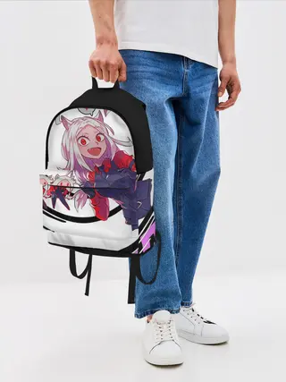 Рюкзак джинсовый / Helltaker