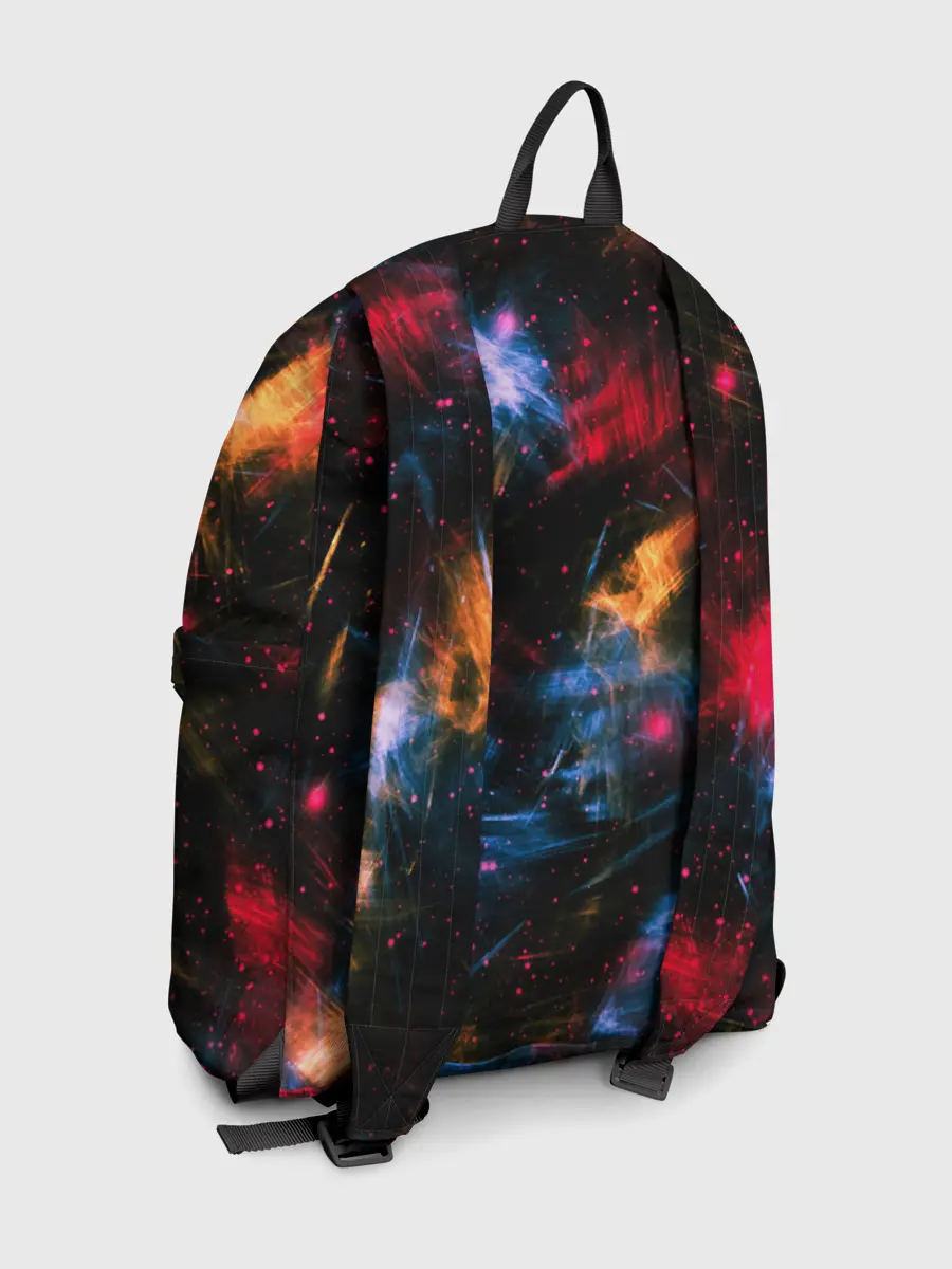 Рюкзак джинсовый / КОСМИЧЕСКИЕ ВОЛНЫ