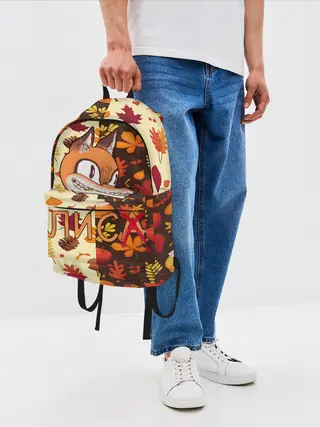 Рюкзак джинсовый / Хитрый Лис
