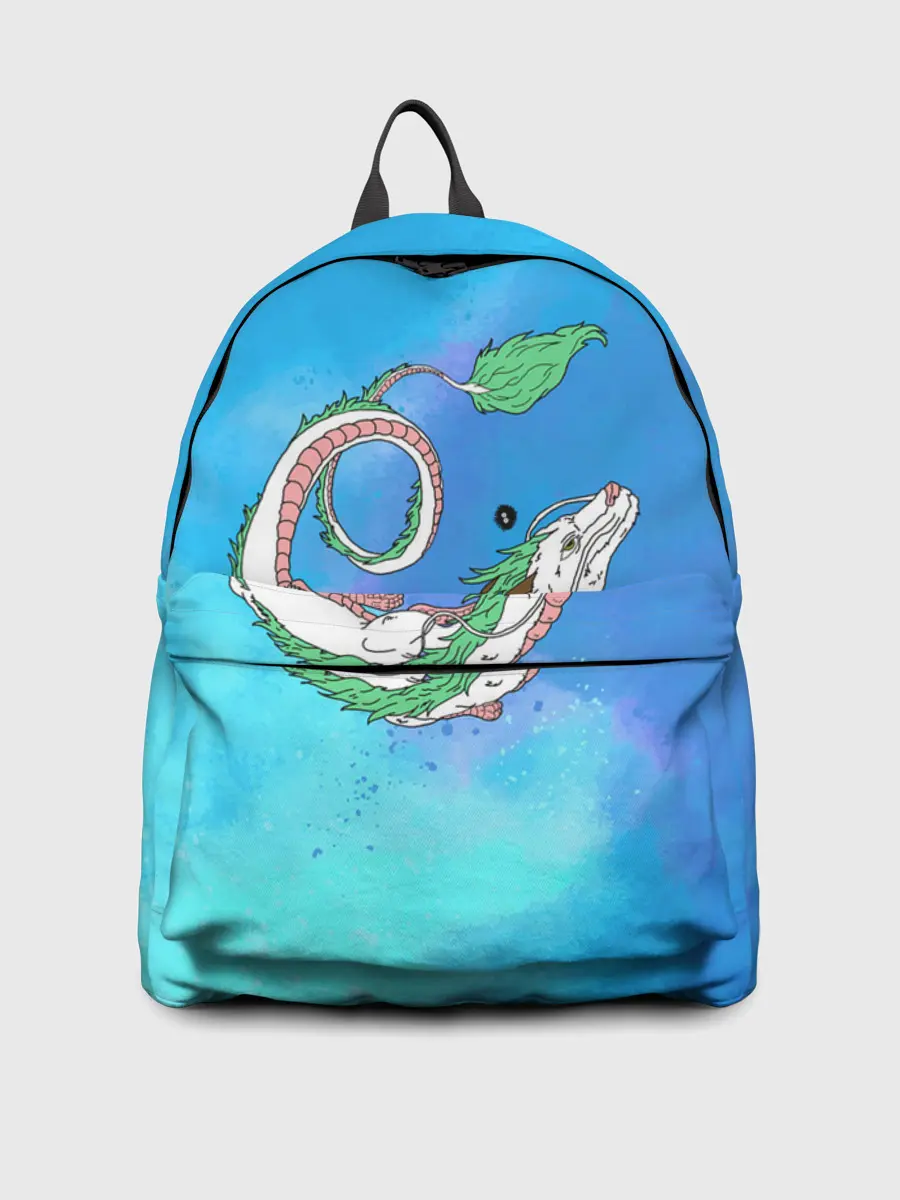 Рюкзак джинсовый / Унесенные призраками Хаку