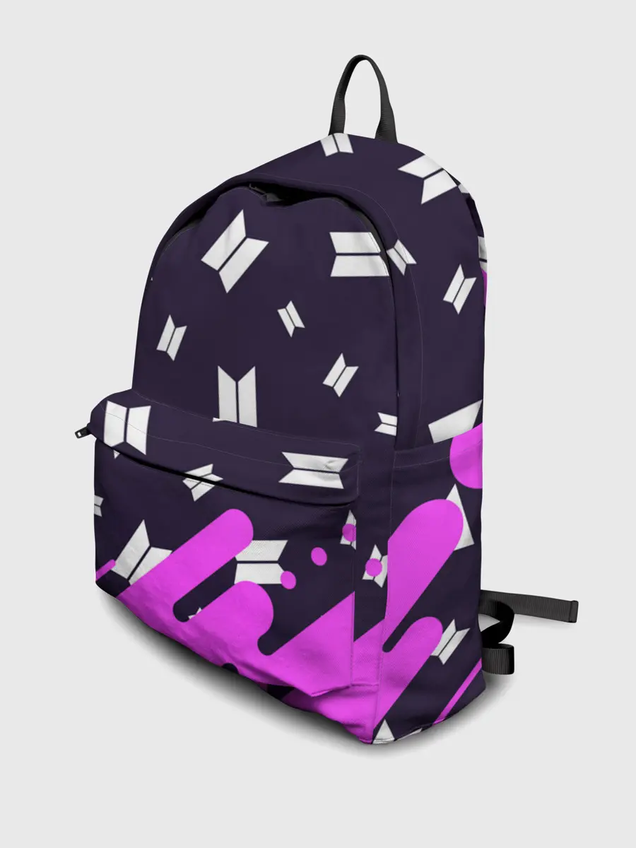 Рюкзак джинсовый / BTS / БТС