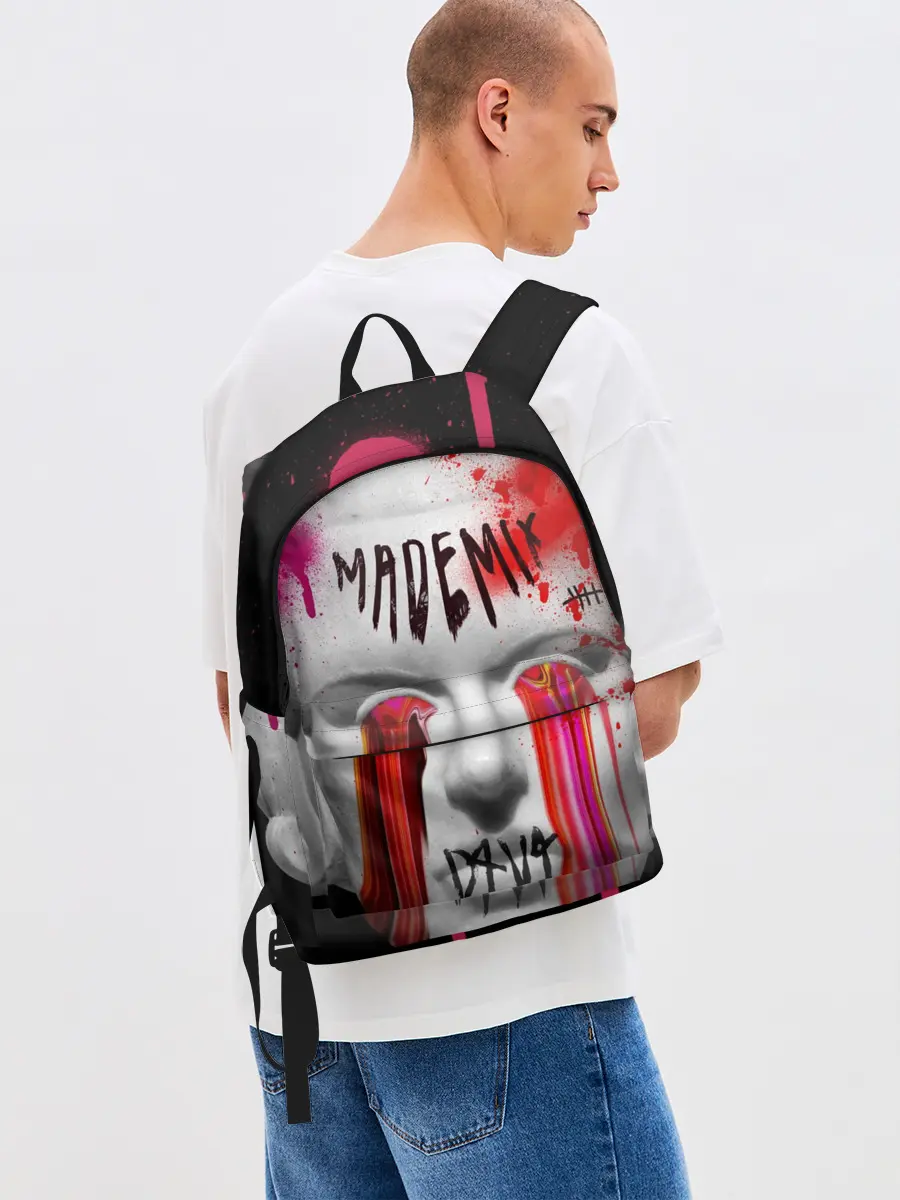 Рюкзак джинсовый / Вандалы арт