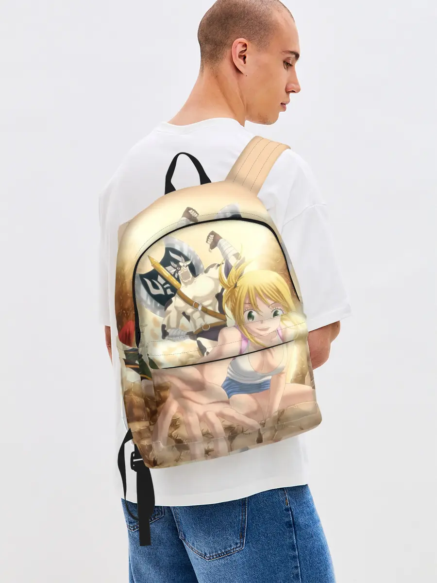 Рюкзак джинсовый / Люси и Телец