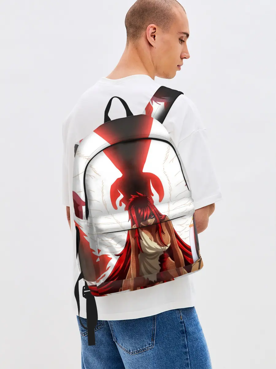 Рюкзак джинсовый / Эльза Фейри Тейл