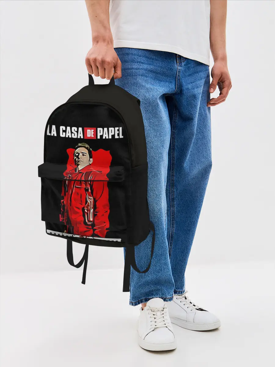 Рюкзак джинсовый / БУМАЖНЫЙ ДОМ