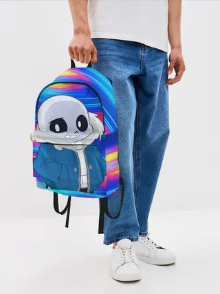 Рюкзак джинсовый / Sans undertale | Санс