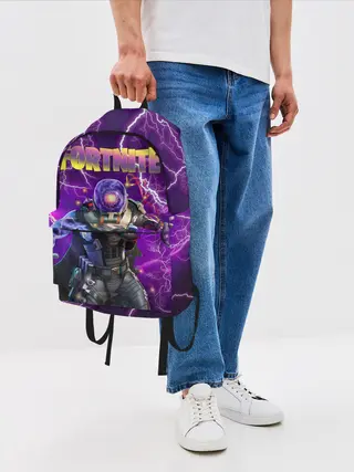 Рюкзак джинсовый / Fortnite Cyclo Outfit
