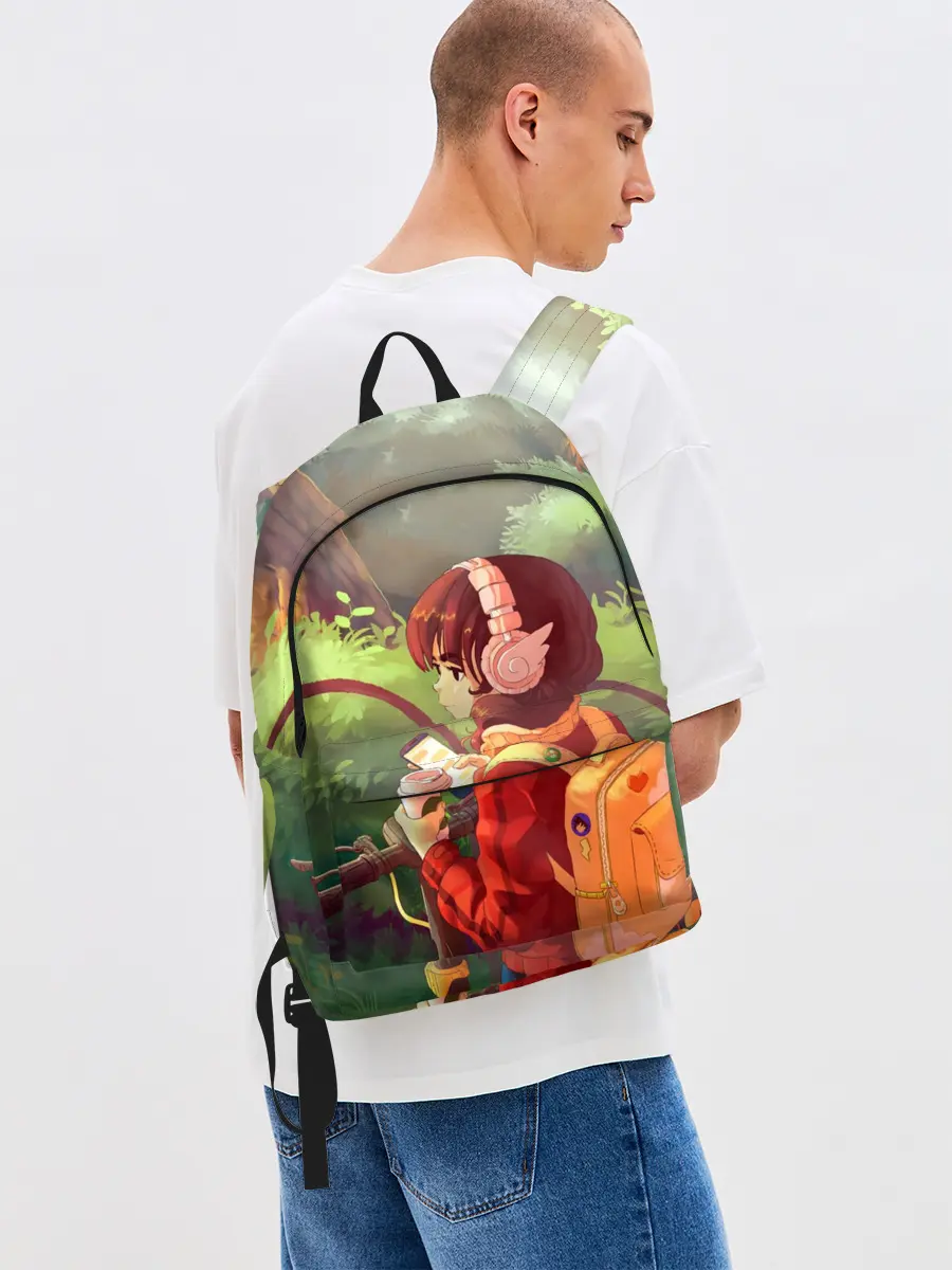 Рюкзак джинсовый / STUDY GIRL