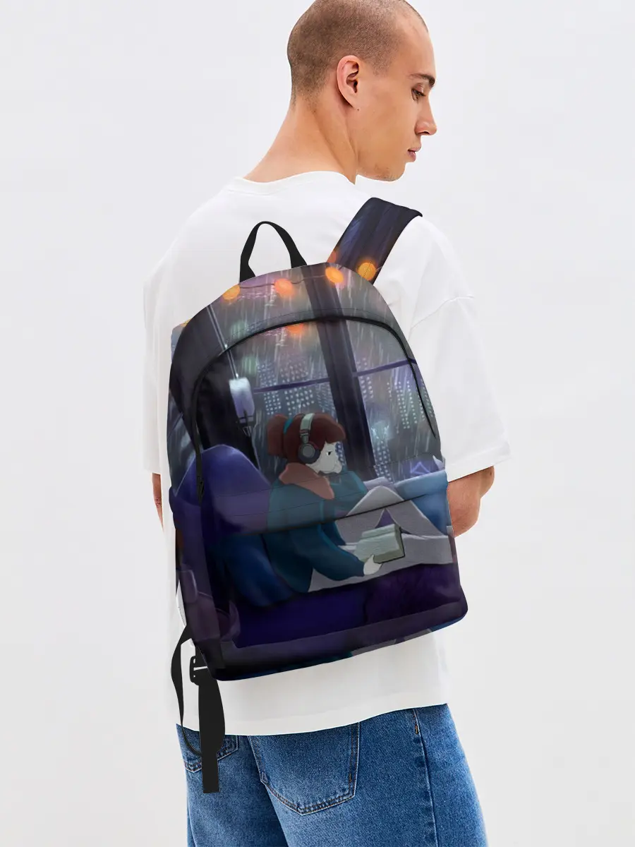 Рюкзак джинсовый / СИЖУ ДОМА