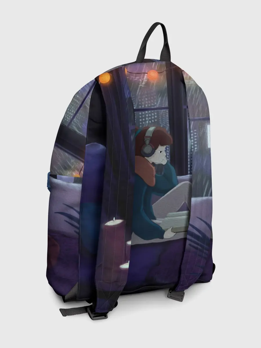 Рюкзак джинсовый / СИЖУ ДОМА