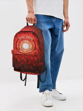 Рюкзак джинсовый / Портал в Ад Данте