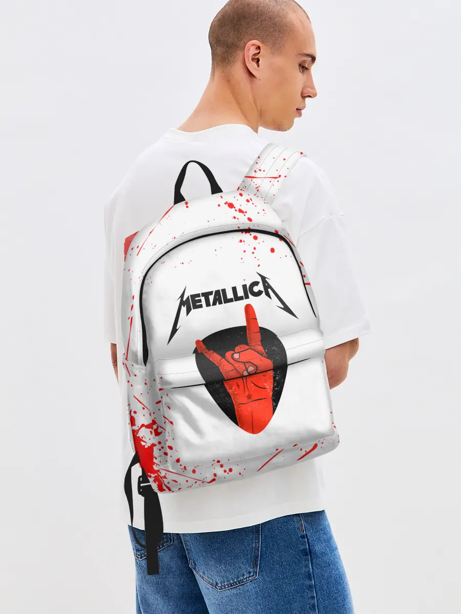 Рюкзак джинсовый / METALLICA