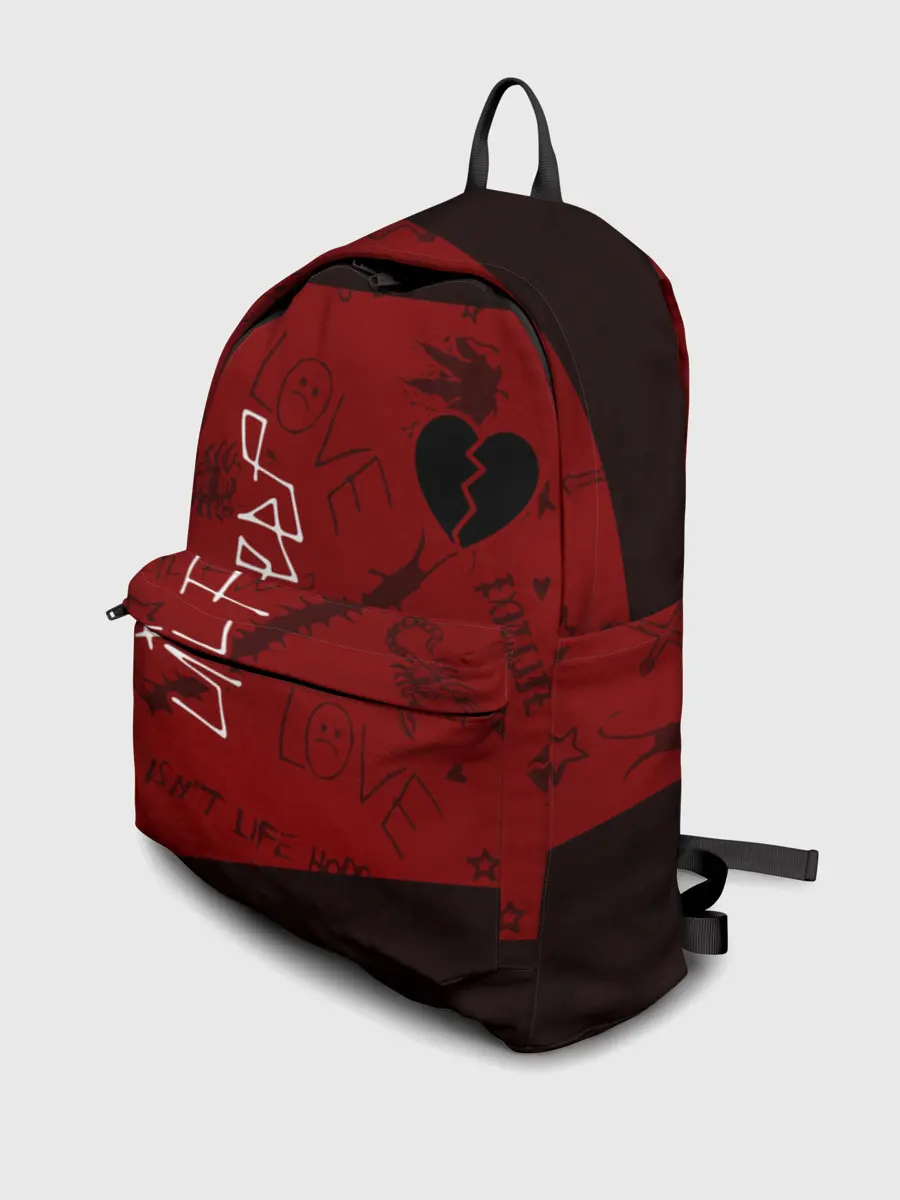 Рюкзак джинсовый / LIL PEEP / ЛИЛ ПИП