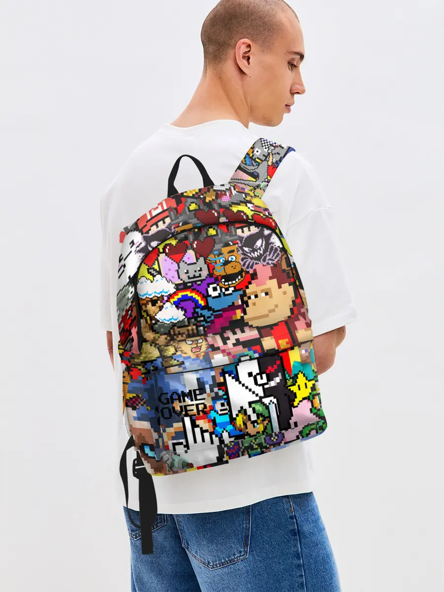 Рюкзак джинсовый / Pixel