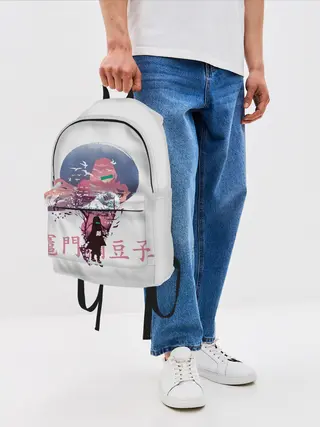 Рюкзак джинсовый / Kamado Nezuko
