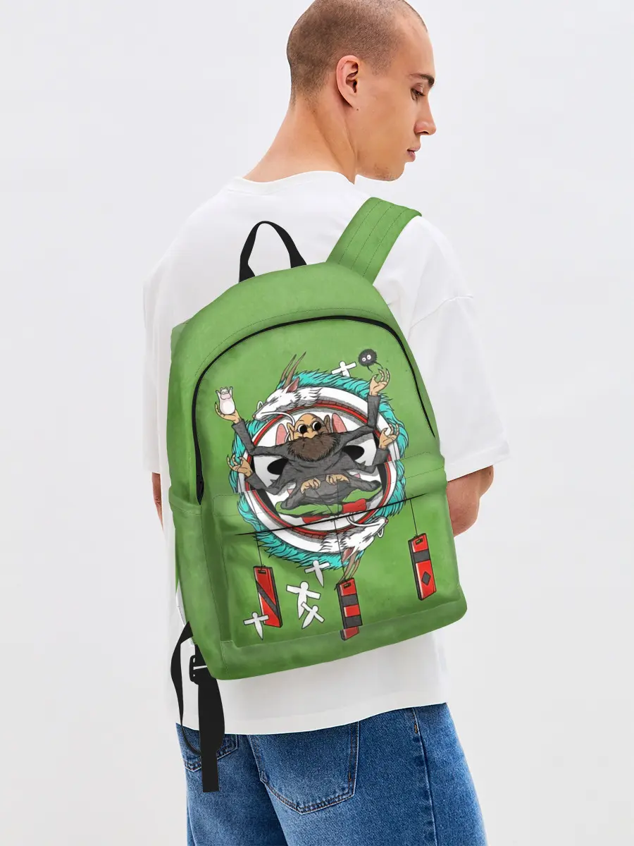 Рюкзак джинсовый / Дедушка Камадзи