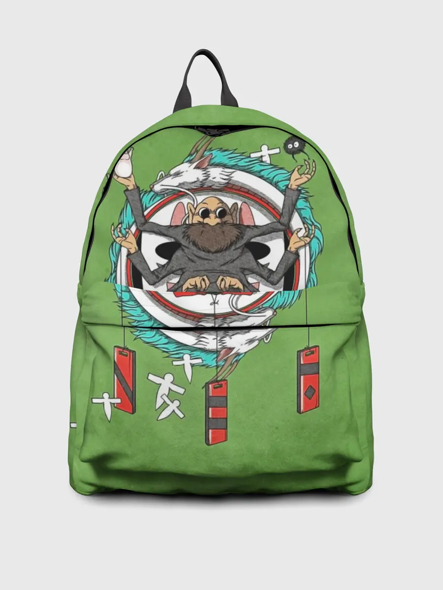 Рюкзак джинсовый / Дедушка Камадзи