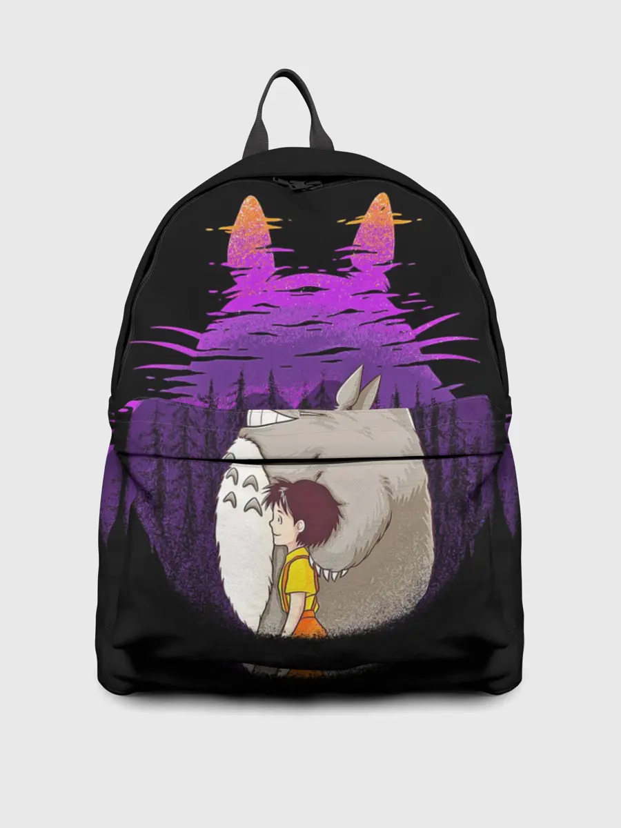 Рюкзак джинсовый / Тоторо и Сатсуки