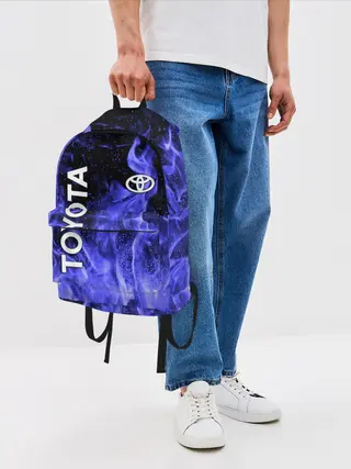 Рюкзак джинсовый / TOYOTA
