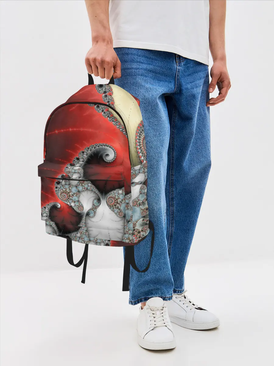 Рюкзак джинсовый / ABSTRACT&FRACTAL