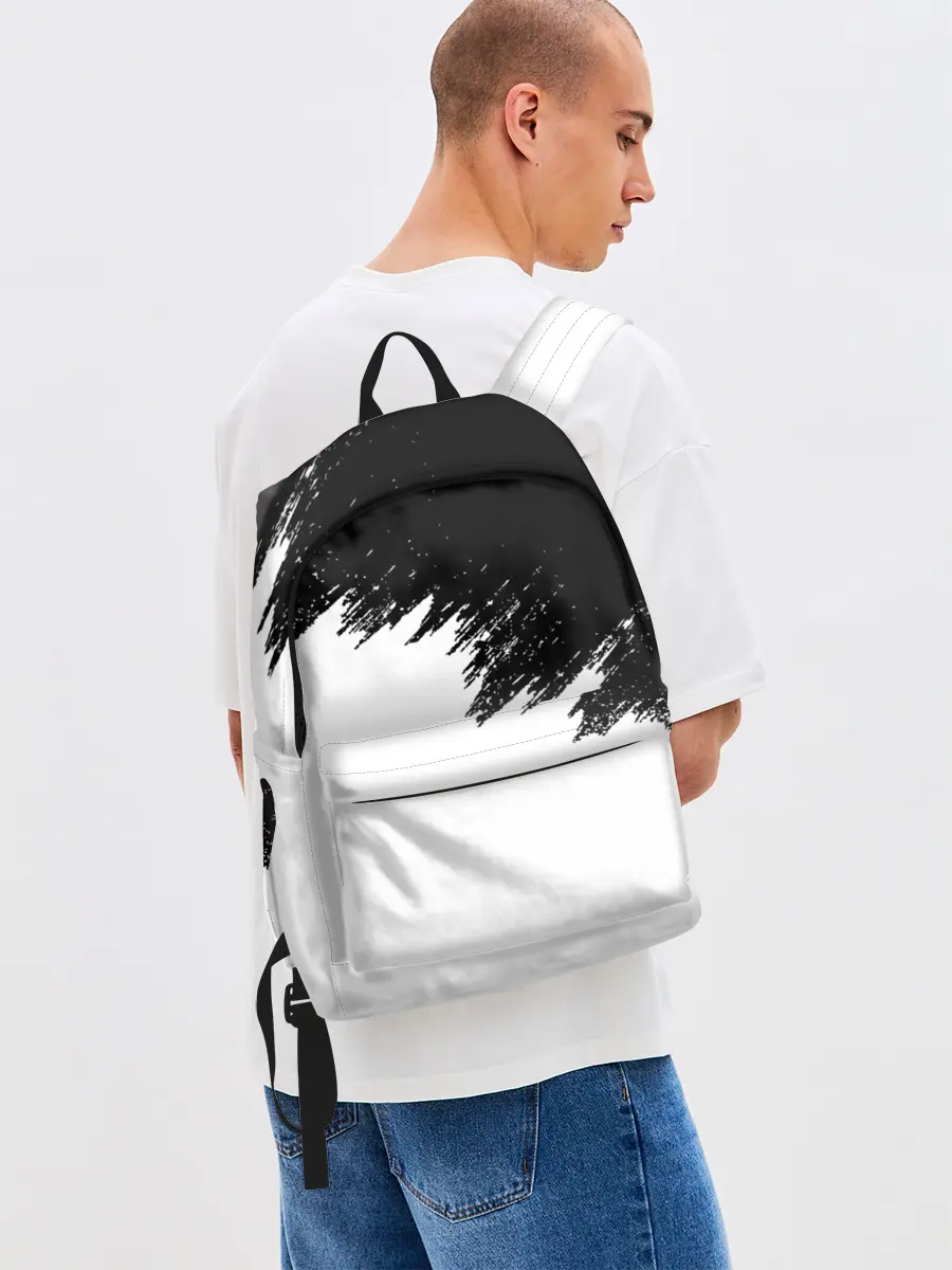 Рюкзак джинсовый / КРАСКА И НИЧЕГО ЛИШНЕГО!