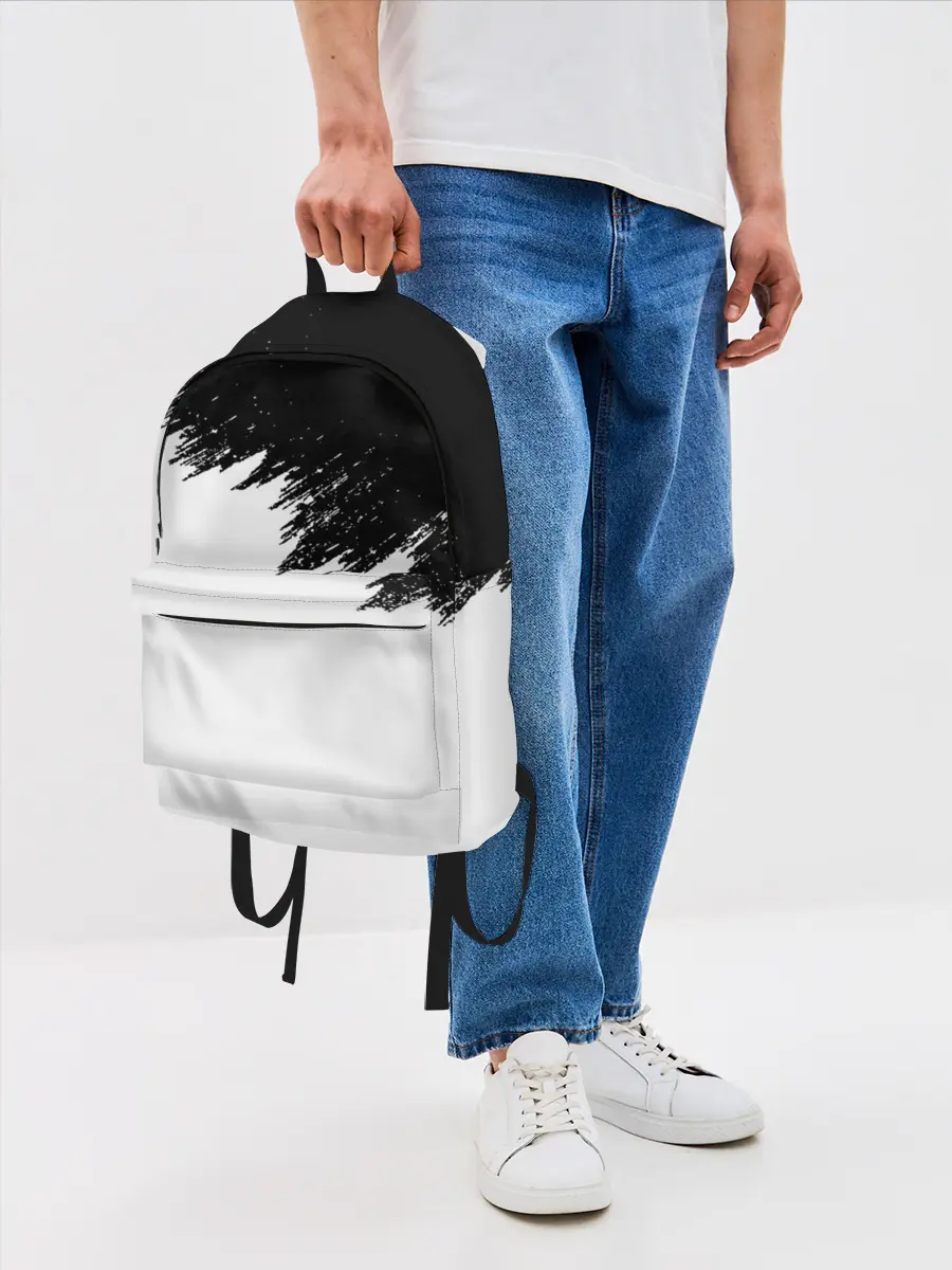 Рюкзак джинсовый / КРАСКА И НИЧЕГО ЛИШНЕГО!