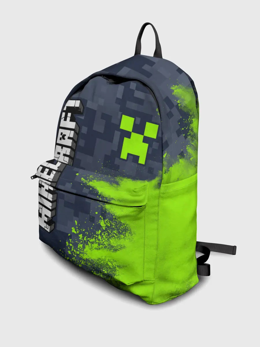 Рюкзак джинсовый / MINECRAFT / МАЙНКРАФТ