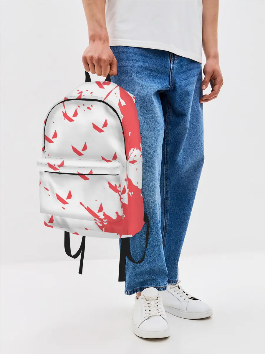 Рюкзак джинсовый / VALORANT / ВАЛОРАНТ