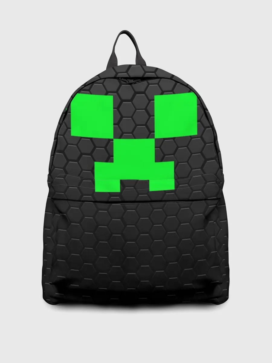 Рюкзак джинсовый / MINECRAFT CREEPER | КРИПЕР МАЙНКРАФТ