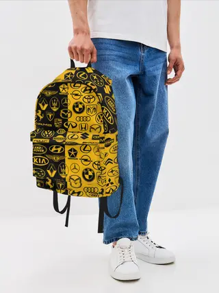 Рюкзак джинсовый / ЛОГОТИПЫ АВТО