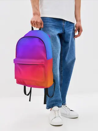 Рюкзак джинсовый / Градиент