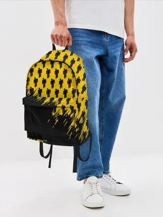 Рюкзак джинсовый / Billie Eilish.