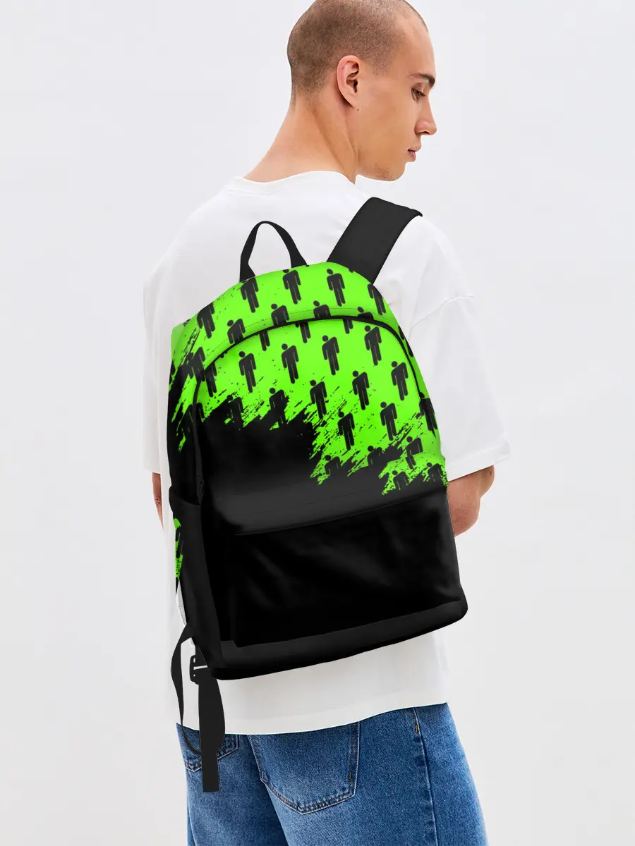 Рюкзак джинсовый / BILLIE EILISH / БИЛЛИ АЙЛИШ