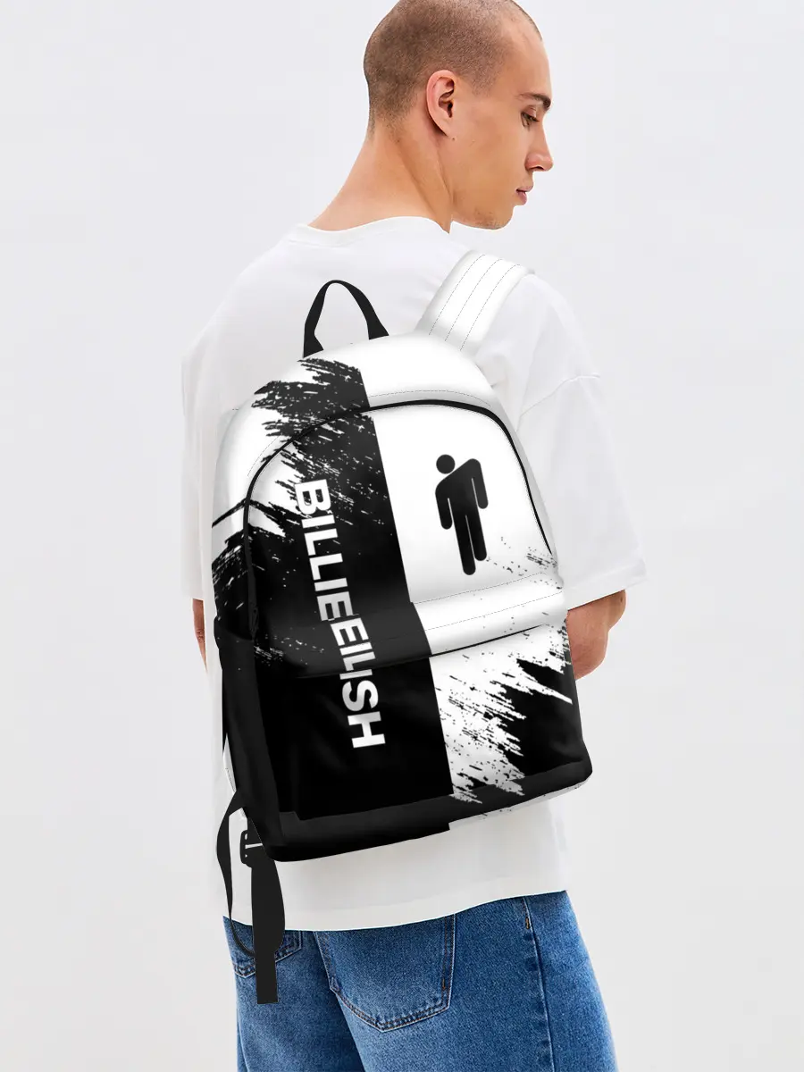 Рюкзак джинсовый / BILLIE EILISH / БИЛЛИ АЙЛИШ