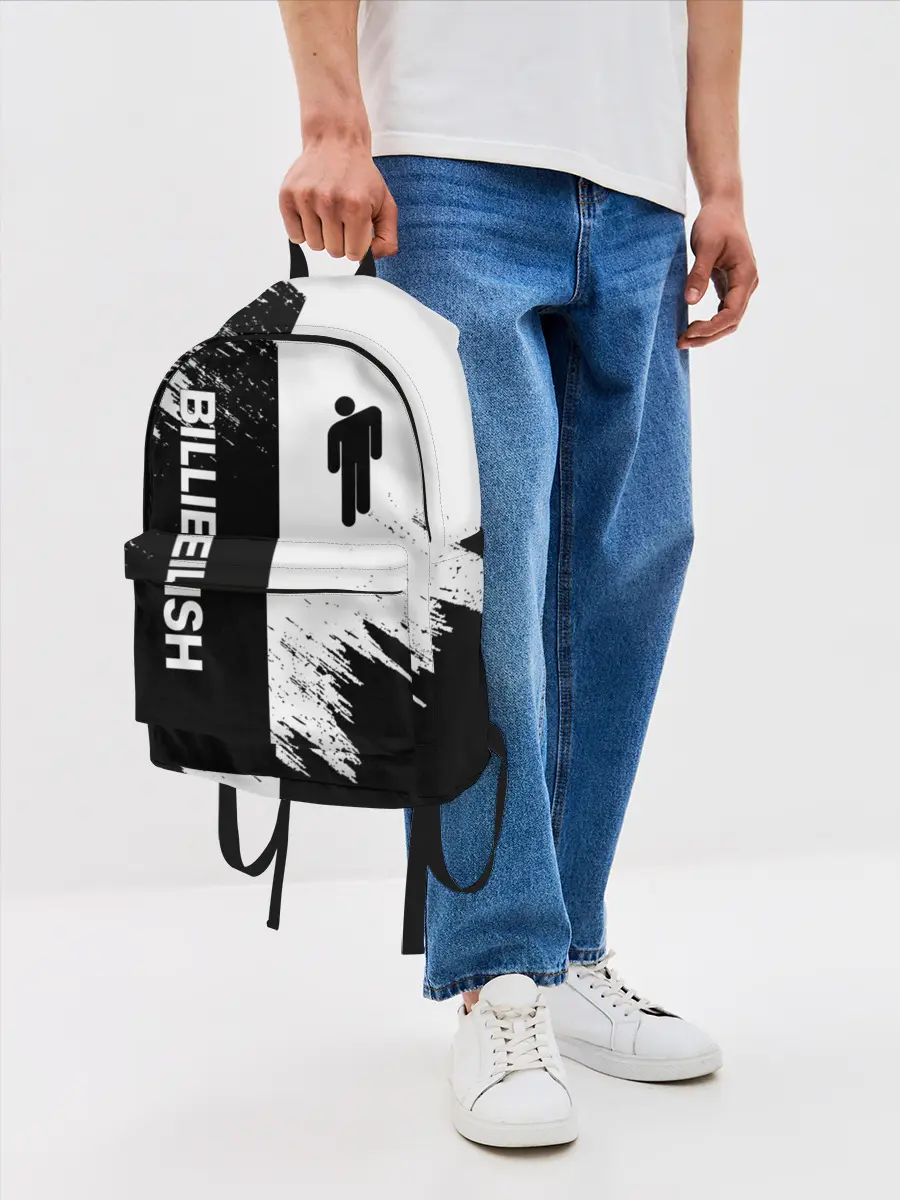 Рюкзак джинсовый / BILLIE EILISH / БИЛЛИ АЙЛИШ