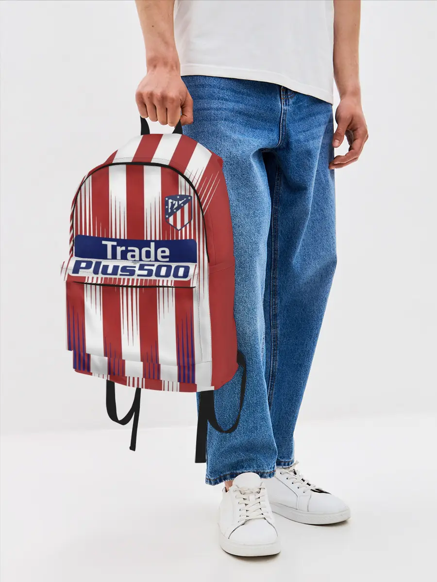 Рюкзак джинсовый / Форма Атлетико Мадрид