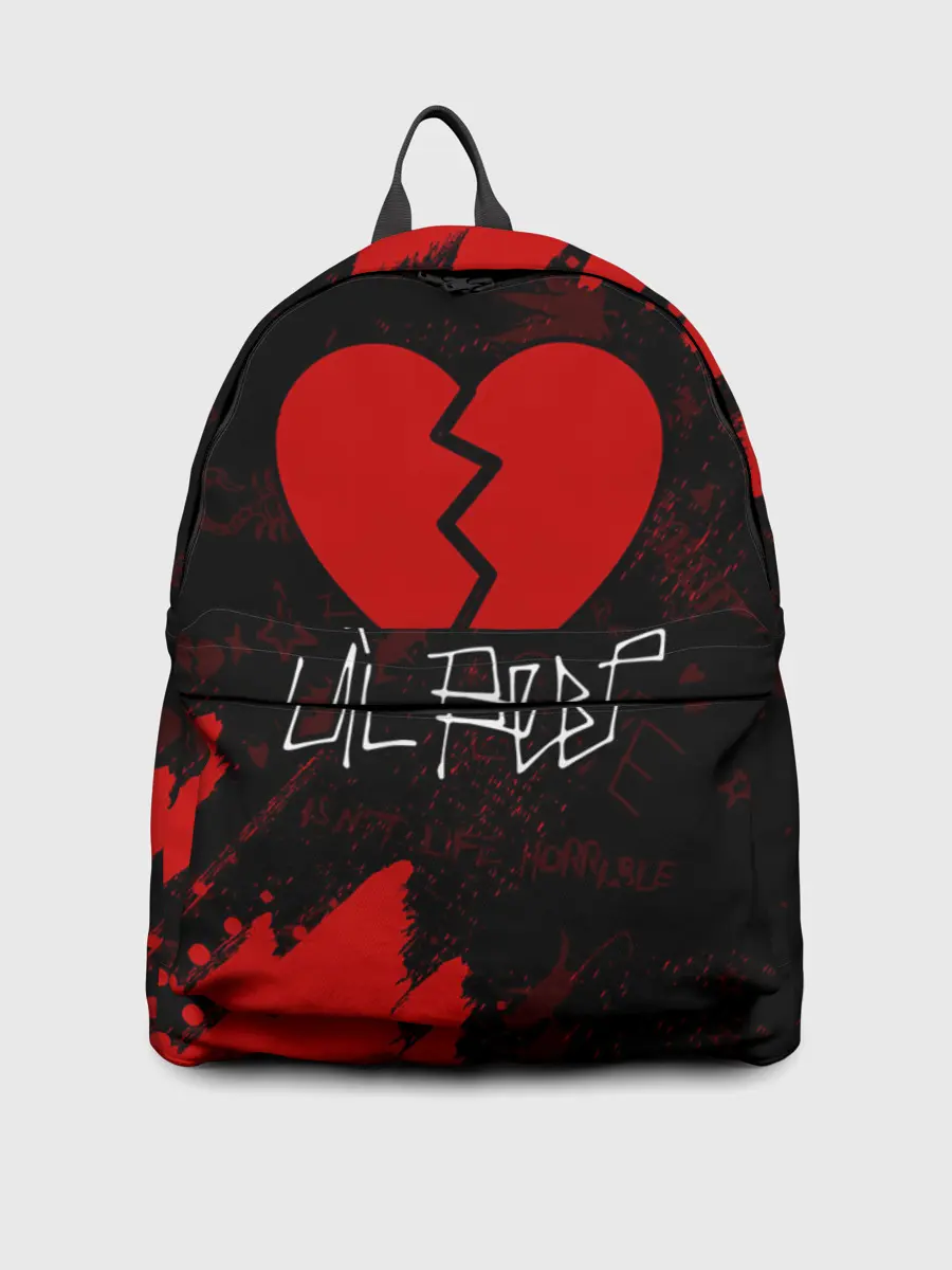 Рюкзак джинсовый / LIL PEEP / ЛИЛ ПИП