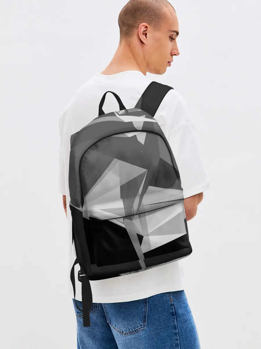 Рюкзак джинсовый / Camo - Black & White